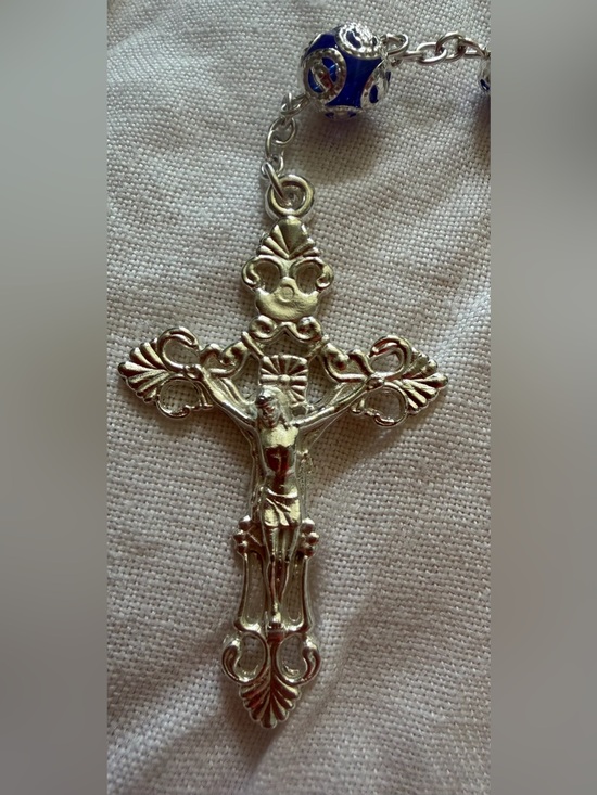 Other - Authentic Turquish Artisan Beaded crucifix Handcrafted in Ephesus